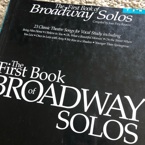 The First Book of Broadway Solos: Tenor Edition - Picture 2 of 8